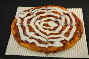 Dessert Cinnamon Pizza