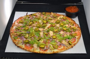 Chicken Ranch Fajita Pizza