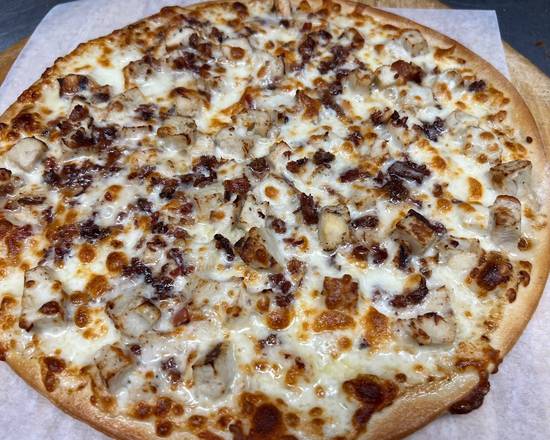 Chicken Bacon Ranch Pizza